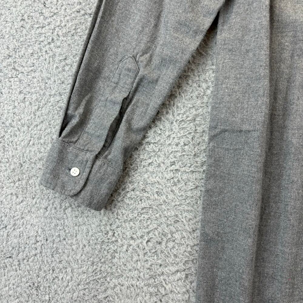 Grayson The Hero Midi Dress Small Flannel Lagenlook Cozy Cabin Casual Gray - Picture 10 of 13